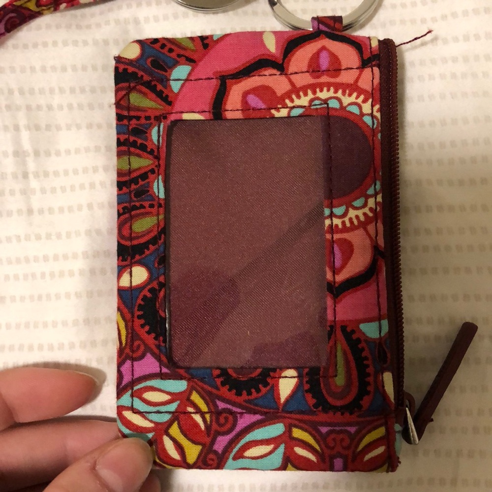 Brand new with lanyard Vera Bradley id holder!